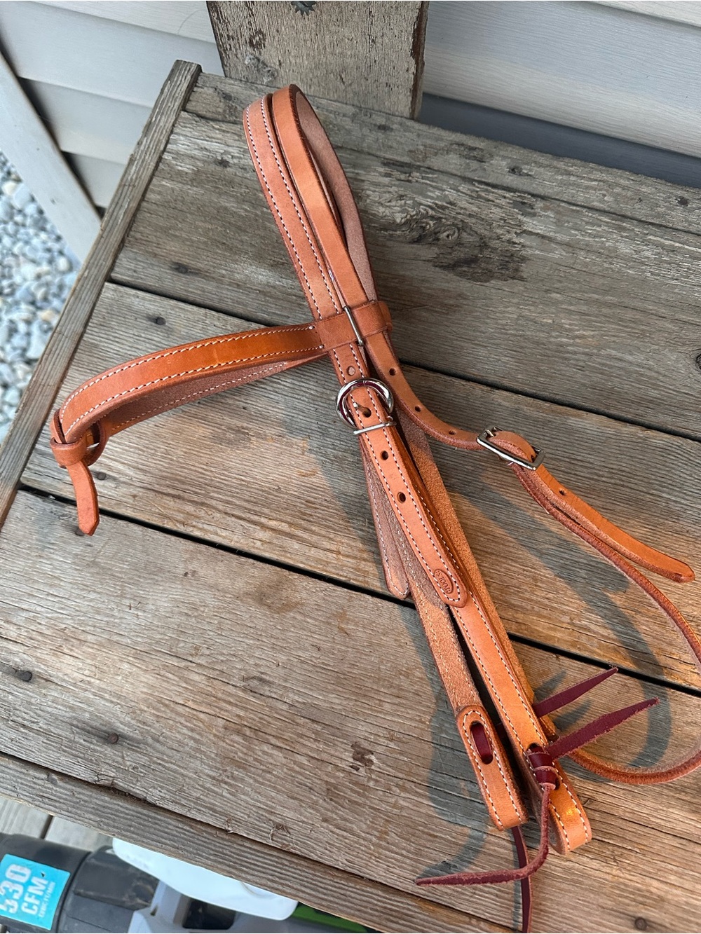 Horse Tack - Pooles Leather Western Headstall